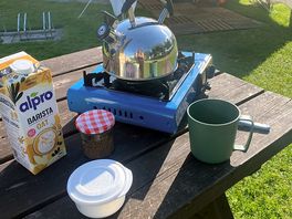 Gas stove & kette