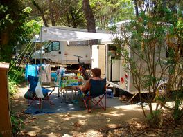 Emplacement correct pour la grandeur de ma mini caravane.