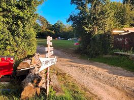 Field entrance