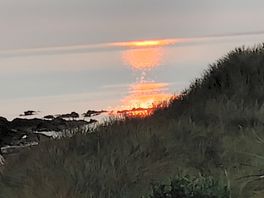 Sunset at widemouth bay