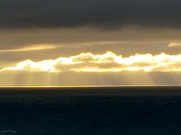 You might be lucky enough to get a sunset