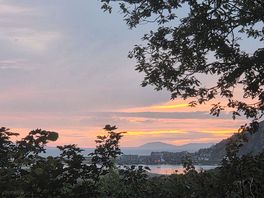 Sunset over barmouth