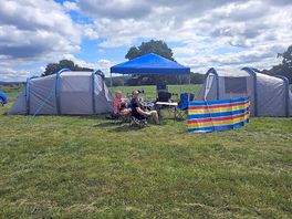 Our little set up
