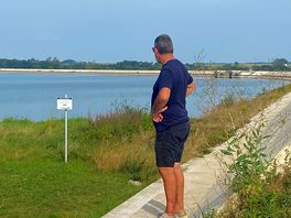 Walk to the lake. fishing allowed apparently
