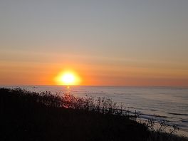 Sunset from the campsite
