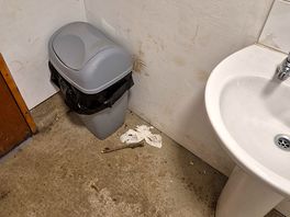 Was cleaned some time last year