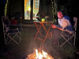 Outside fire pit