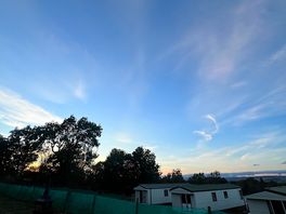 Sun setting