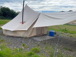 Tents available to hire or bring your own.