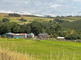 A view of the site from of the walking trails