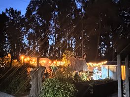 Communal campfire/cooking area