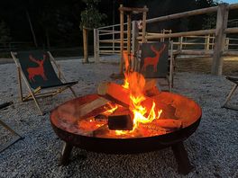 Every night fire place