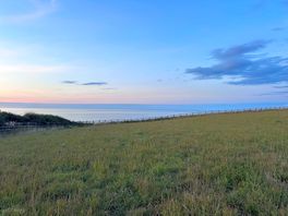 View of the sea from campsite