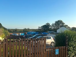 View from beer garden