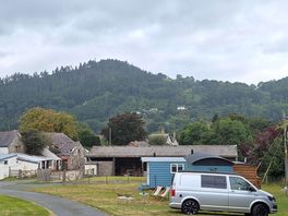 View from our pitch across the valley