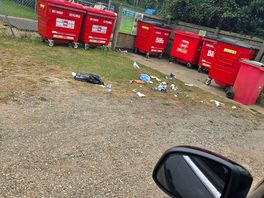 Rubbish all over place 2 days running