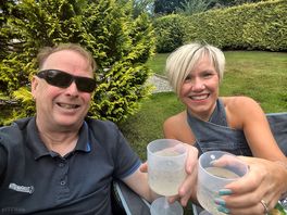 A quick drink by the van