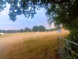 Massive camping field