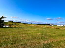 View to caravan park