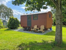 Shepherd's hut exterior