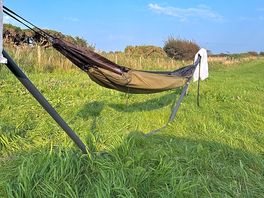 Hammocking to catch the meteor storm