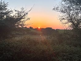Stunning sunset
