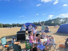 Tea time on site