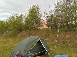 Sunset at camp
