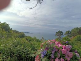 Blick vom campingplatz