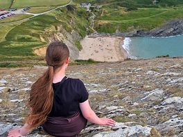 Mwnt beach