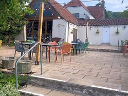 Garden was very clean and tidy