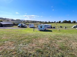 View from our camping pitch.