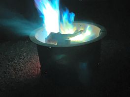 Fire and star gazing again