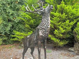 Stag statue