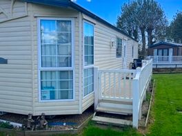 One of the static caravans