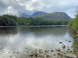 View from river on site