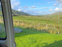 View from campervan
