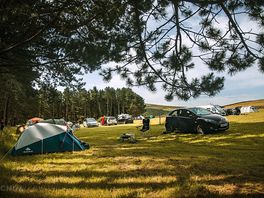My camp on the field