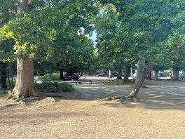 Inside campsite