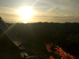 Few beers and sunset