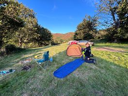 Proper camping.
