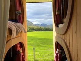 View from the back of our motorhome
