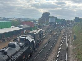 Ropley station.