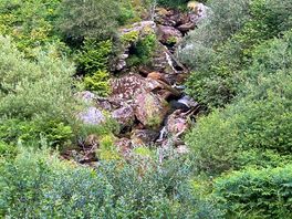 The waterfall walk