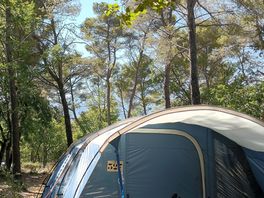A shady non electric pitch