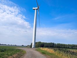 Turbines on site