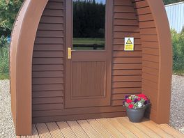 Two person camping pod