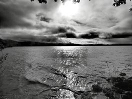 Loch veiw from motorhome