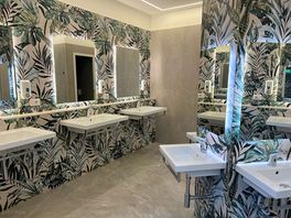 Bathroom area