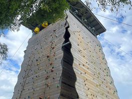 The climbing tower